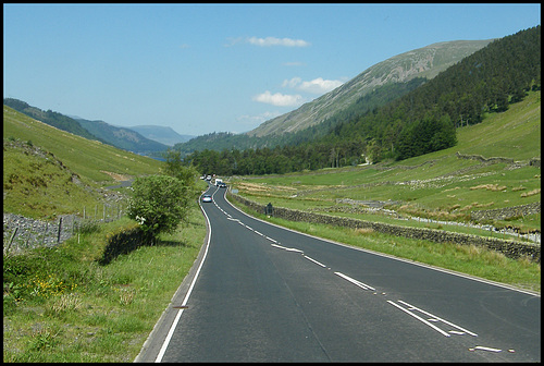 road down from Dunmail Raise