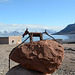 Svalbard, Iron Bitch in the Port of Pyramiden