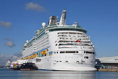 Explorer of the Seas at Southampton - 16 October 2020