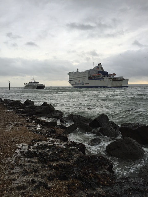 ARMORIQUE sailing from Portsmouth