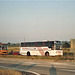 Ambassador Travel 120 (G945 JPW) on the A11 at Chalk Hill near Barton Mills – 1 Sep 1993 (148-5)