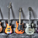 Guitars and sofa