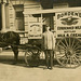 Milkman, Horse, and Wagon for Borden's Condensed Milk, Bottled Milk, and Cream