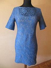 felted dress on lace (front)
