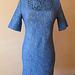 felted dress on lace (front)