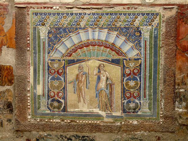 Herculaneum- Casa di Nettuno e Anfitrite