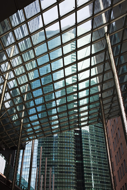 Shiodome City Center - Faces of a building(4)