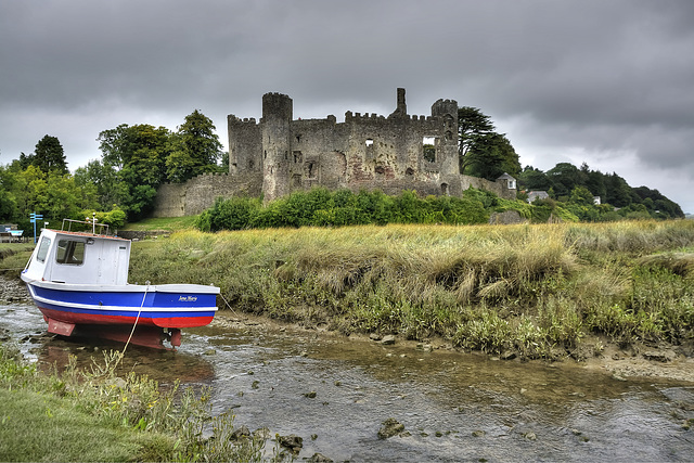 Jane Marie and Laugharne Castle