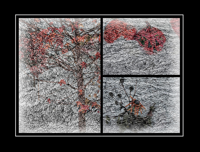 Autumn 2018 Snowstorm Impressionism