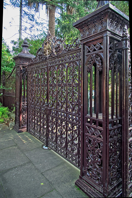 Fancy gate