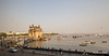 The Gateway of India from the Sea Lounge of the Taj Mahal Hotel, Bombay
