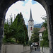 Chur- View to Martinskirche from Obertor