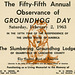 Groundhog Day, February 2, 1963