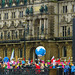 G20 Protest vor dem Hamburger Rathaus