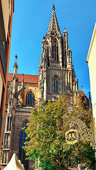 Der südliche Chorturm des Ulmer Münsters