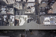 Looking Down From The Empire State Building