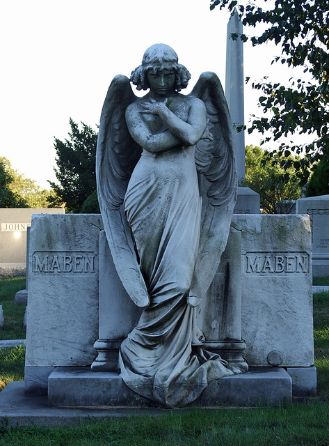Maben Grave in Greenwood Cemetery, September 2010