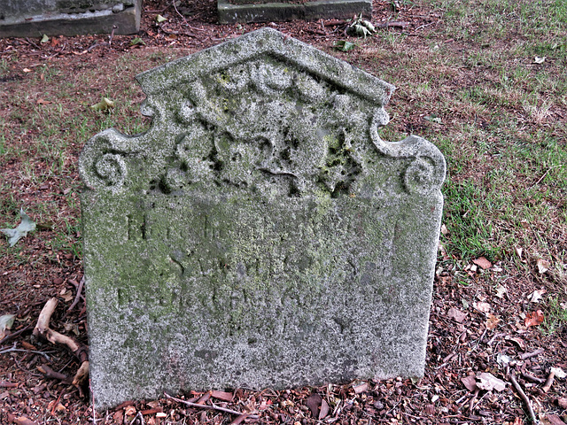 st margaret's church, barking, essex (123)skull, gravestone, c18