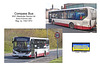 Compass Bus 2021 ADL Enviro 200 YX21 RTV Ukrainian Appeal Lewes 3 4 2022