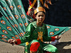 Cambodian Woman in peacock costume