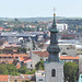 Panoramo de la urbo Nitra, gastiganto de la 101-a UKo
