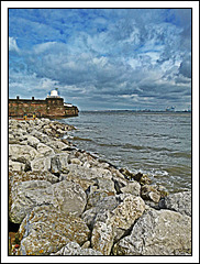 Hdr of Perch rock fort