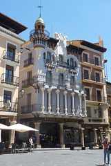 Teruel, casa modernista de principios del siglo xx