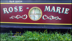 Rose Marie narrowboat