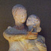 Detail of the Terracotta Couple in the Louvre, June 2013
