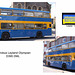 Metrobus Leyland Olympian Ukrainian Appeal running day Lewes 3 4 2022