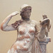 Detail of a Terracotta Statuette of Aphrodite and Eros in the Virginia Museum of Fine Arts, June 2018