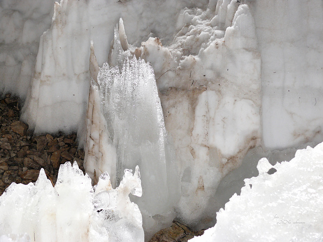 Eis und Schnee, Wendelstein-Höhle