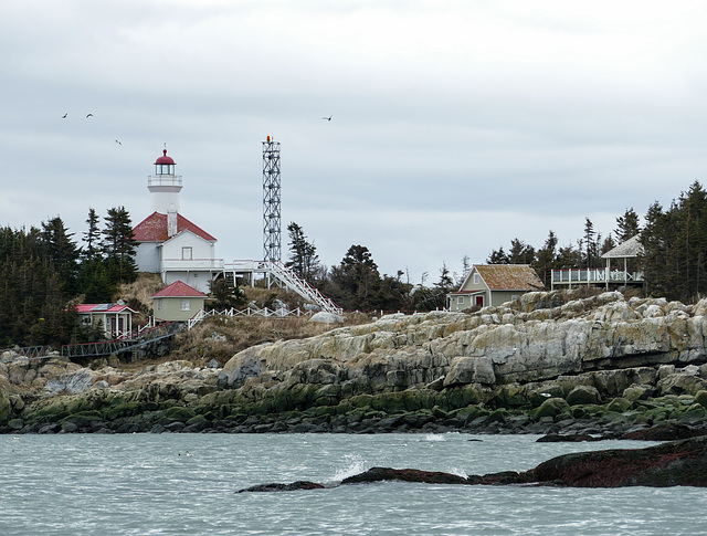 Day 11, Brandy Pot Island lighthouse, Quebec
