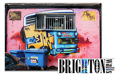 Annie's bus - Brighton Walls - 31.3.2015