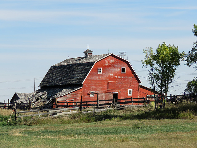 Another red barn