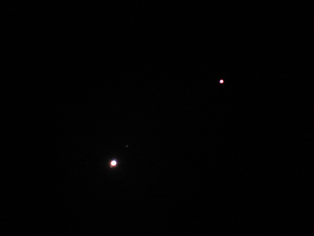 Jupiter & Mars (5 January 2018)