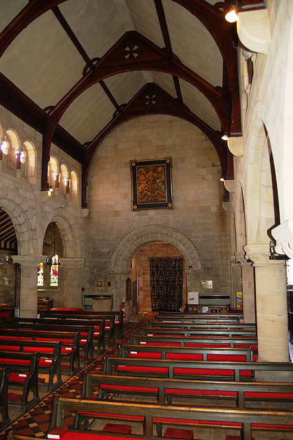 Nave, St Peter's Church, Parwich, Derbyshire