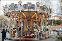 Historisches Karussell in Aix