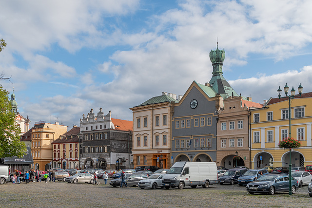 Marktplatz von Litoměřice (dt. Leitmeritz)