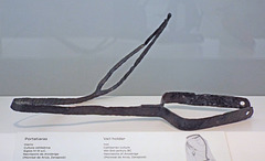 Celtiberian Veil Holder in the National Archaeological Museum in Madrid, October 2022
