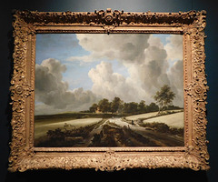 Wheat Fields by Van Ruisdael in the Metropolitan Museum of Art, February 2019