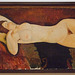 Reclining Nude by Modigliani in the Museum of Modern Art, March 2010