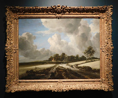 Wheat Fields by Van Ruisdael in the Metropolitan Museum of Art, February 2019