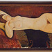 Reclining Nude by Modigliani in the Museum of Modern Art, March 2010