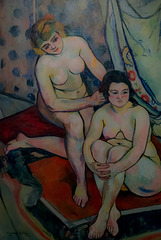 Les baigneuses (1923) de Suzanne Valadon.