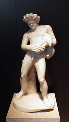 Drunken Faun in the Archaeological Museum of Madrid, October 2022