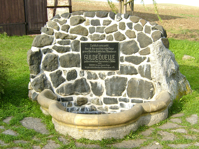Gülde Quelle in Löhma