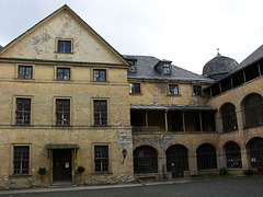 Oktober 2009 im Schlosshof Blankenburg