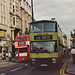 London and Country 665 (H665 GPF) in Oxford Street, London – 24 Sep 1991 (151-26)