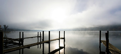 Der Nebel liegt noch über dem See :))  The fog is still over the lake :)) Le brouillard est encore sur le lac :))